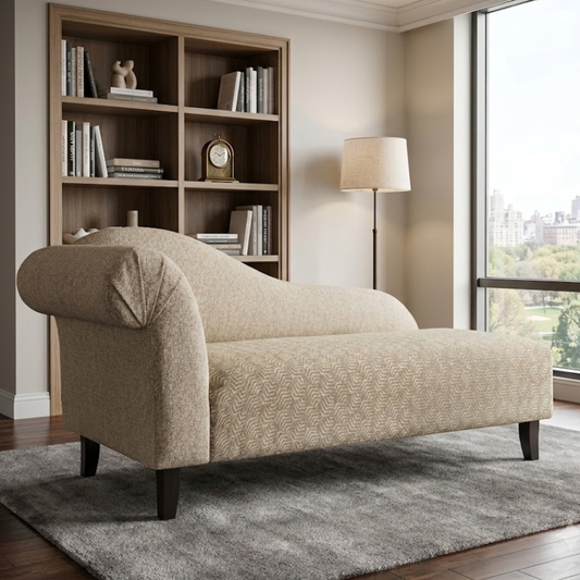 Pleated Chaise - Fabric