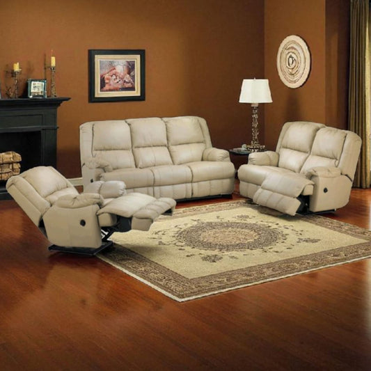 Alpine Radison 3.2.1 5 Motion Lounge Suite - Genuine Leather