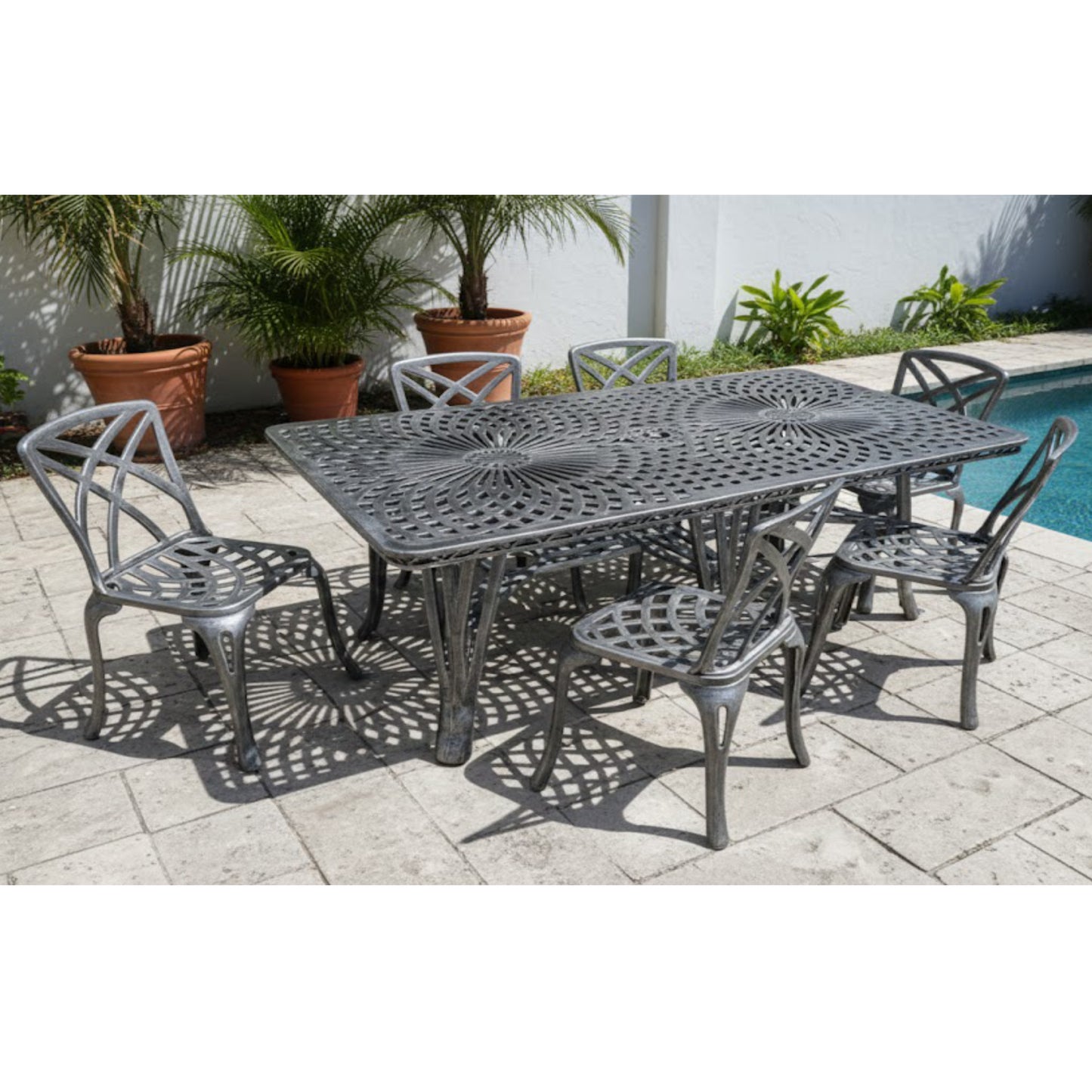 Rainbow 7 Piece Patio Lounge Set