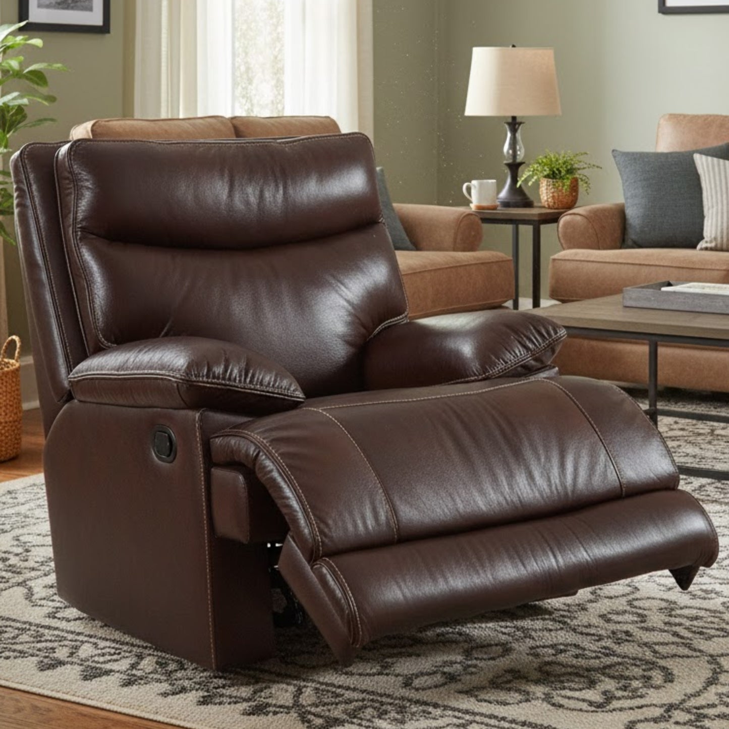 Alpine Ranger Recliner - Genuine Leather