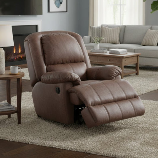 Alpine Raphael Hi-Lift Recliner Chair - Genuine Leather Uppers