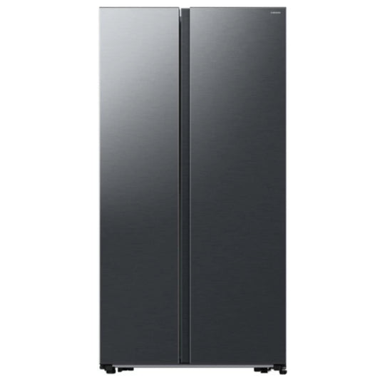 Samsung 564L Side by Side Fridge/Freezer - Gentle Matt Black - RS57DG4000B4FA
