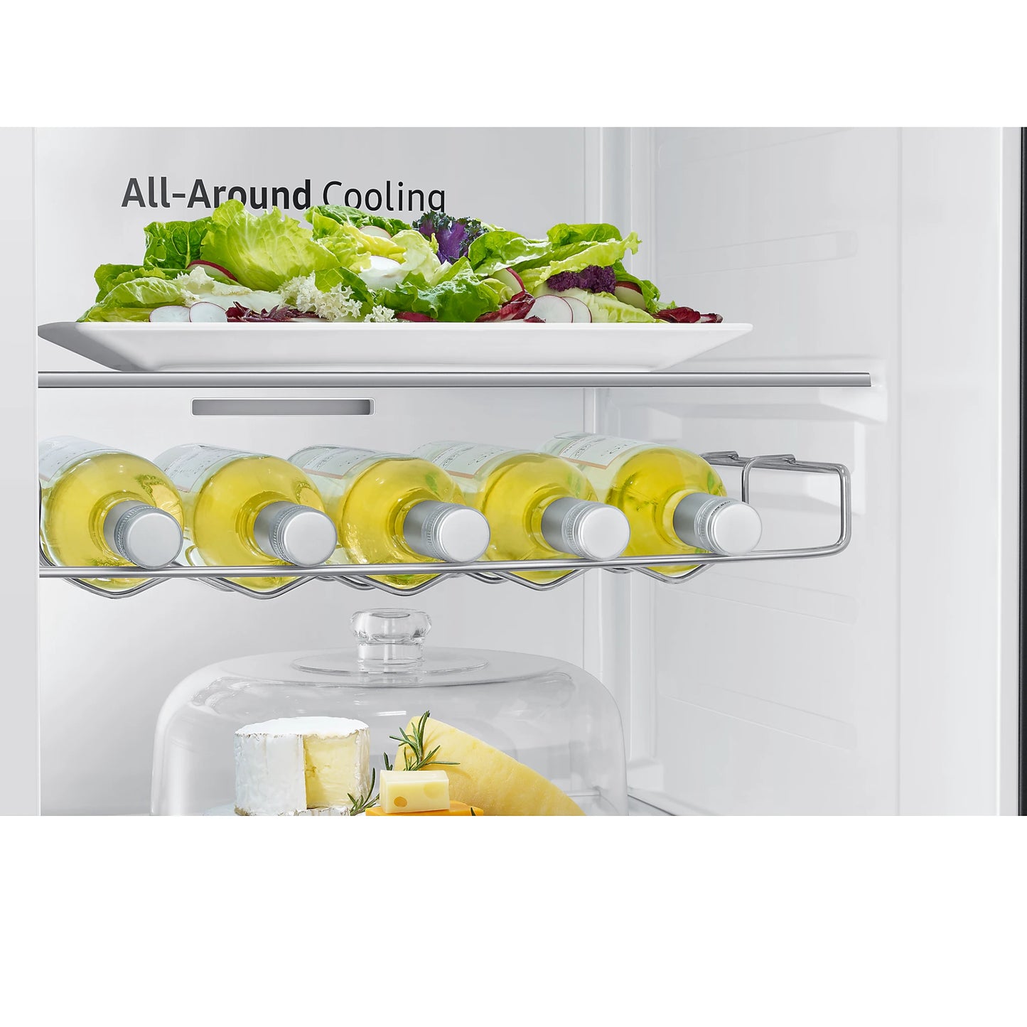 Samsung 617L Side by Side Fridge/Freezer With Water Dispenser Plumbed - Gentle Black - RS64DG53R3B1FA