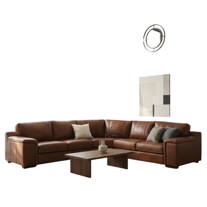 Sabie - 3 Piece Corner Lounge Suite - Leather