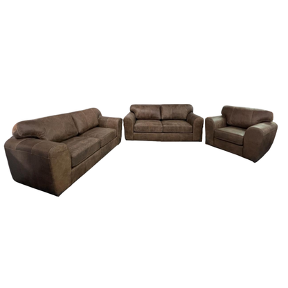 Savoy 3.2.1 Lounge Suite - Genuine Leather