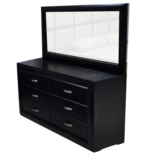 Silk Dresser and Mirror