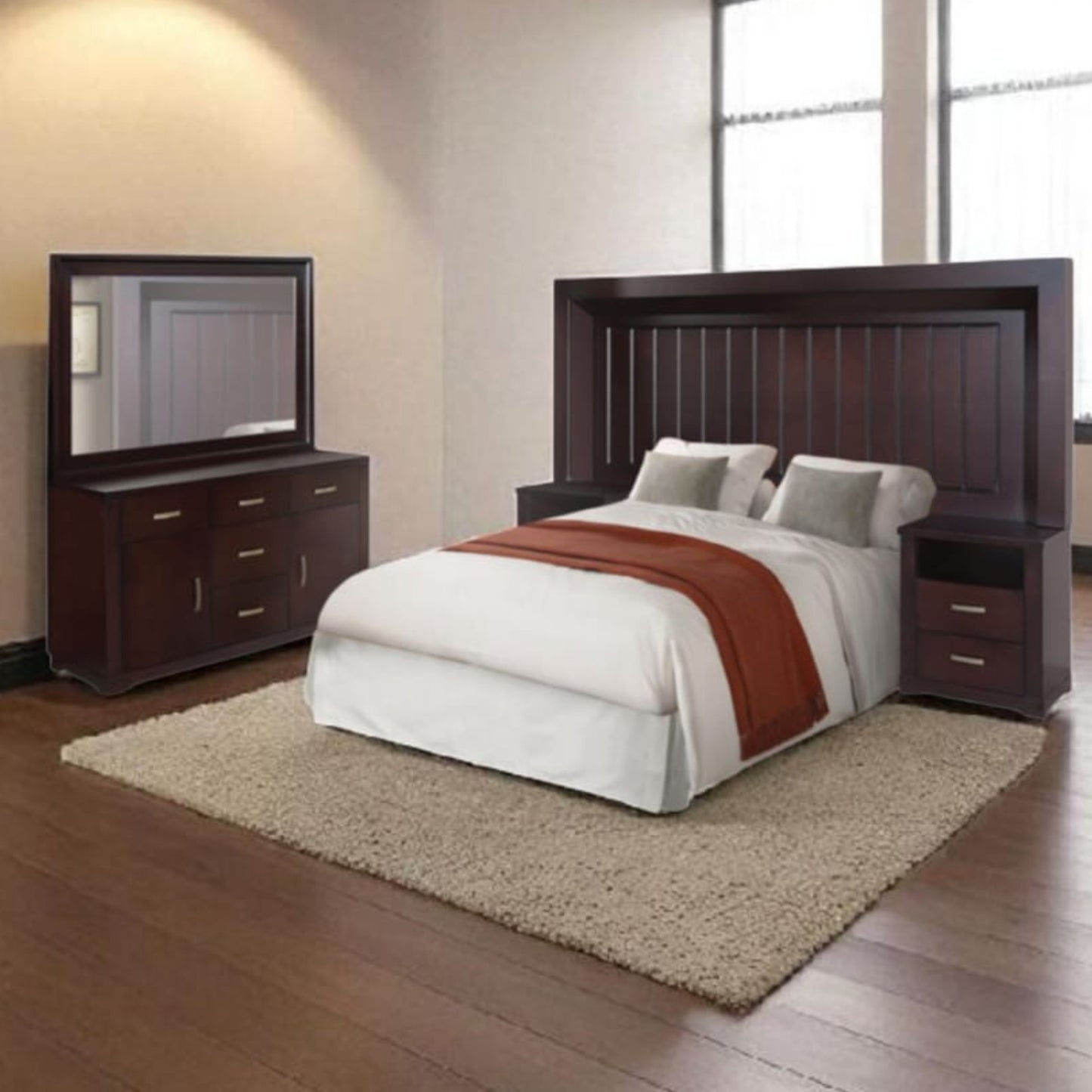 Simone 5 Piece Bedroom Suite