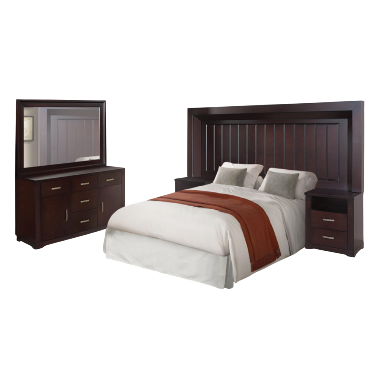 Simone 5 Piece Bedroom Suite