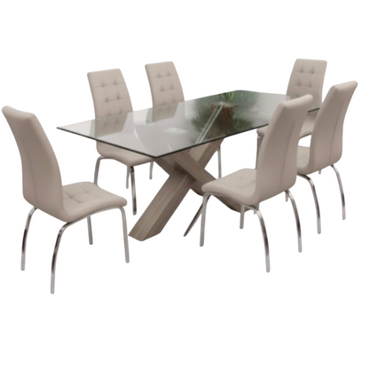 Sophie 7 Piece Dining Room Suite