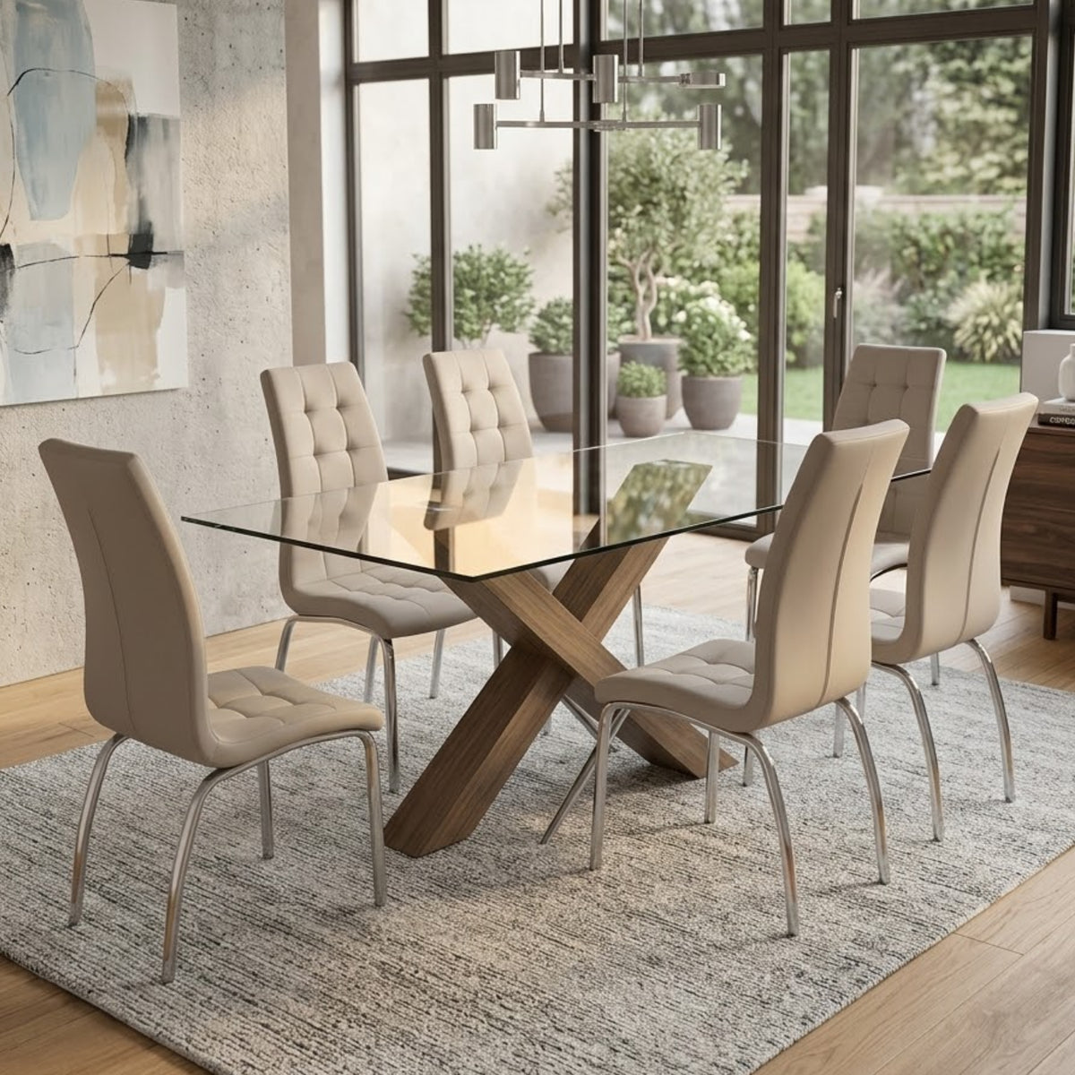 Sophie 7 Piece Dining Room Suite