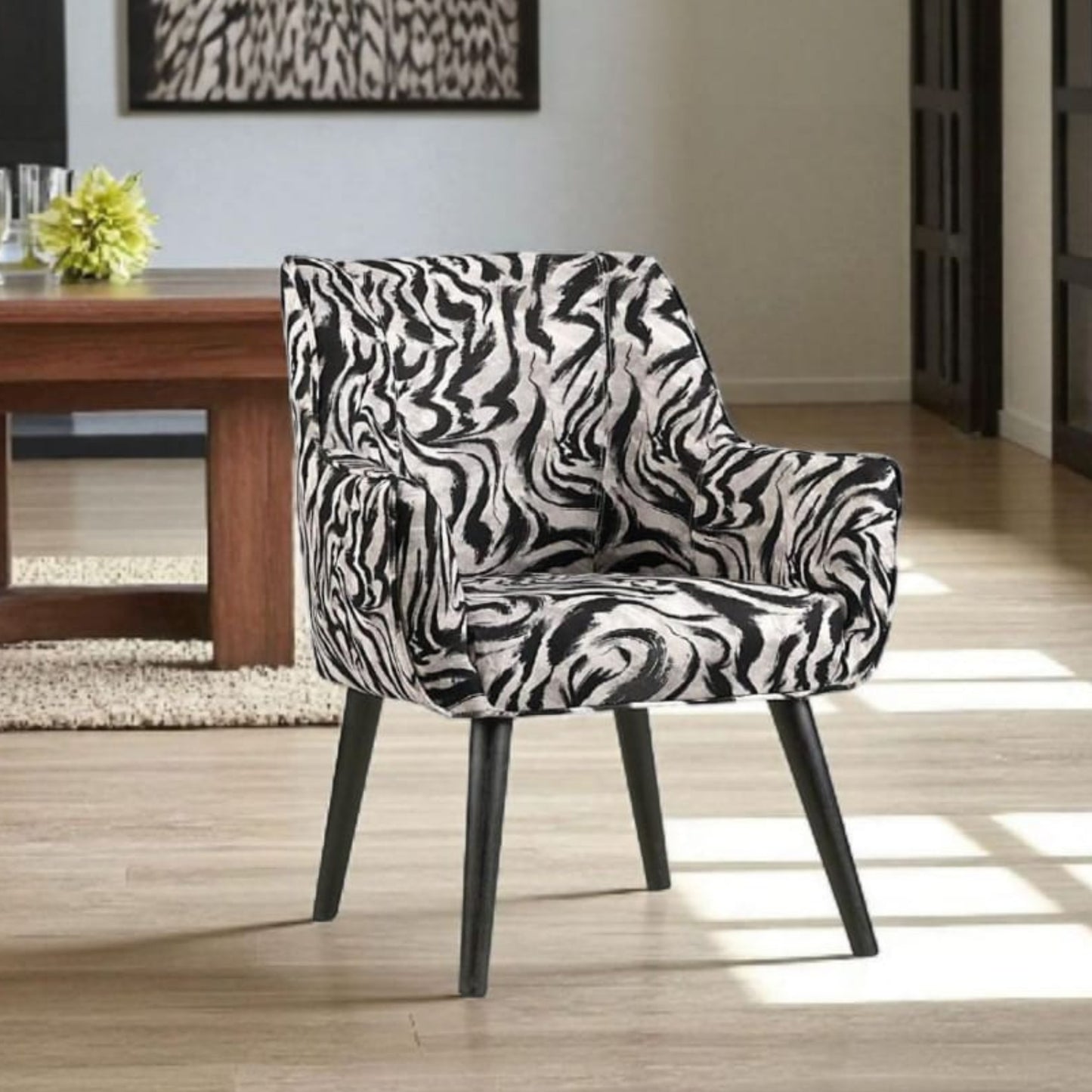 Stella Set of 8 Dining Room Chairs - Fabric