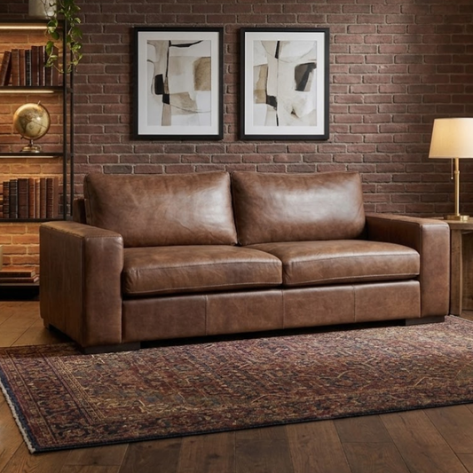 Swellendam Couch - Genuine Leather