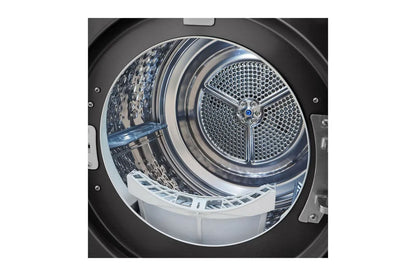 LG 10kg Heat Pump Tumble Dryer - Platinum Black - RH10V9ZV2W
