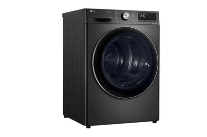 LG 10kg Heat Pump Tumble Dryer - Platinum Black - RH10V9ZV2W
