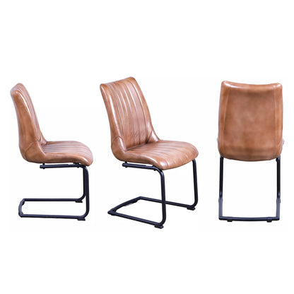 VertiStitch Leather Dining Chair - KV215