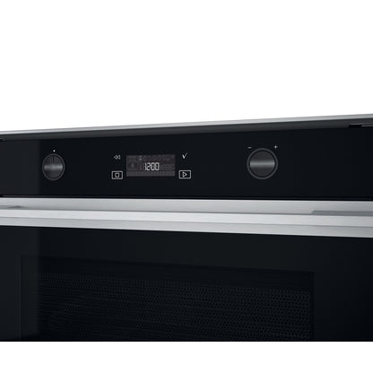 Whirlpool 60cm Built In Microwave Oven 6th Sense - Stainless Steel - W7MW541SAF