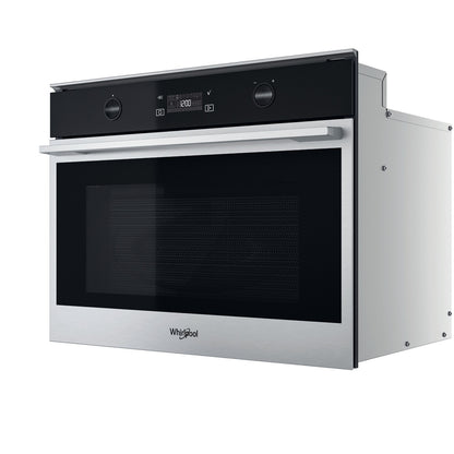 Whirlpool 60cm Built In Microwave Oven 6th Sense - Stainless Steel - W7MW541SAF