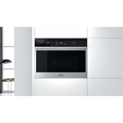 Whirlpool 60cm Built In Microwave Oven 6th Sense - Stainless Steel - W7MW541SAF