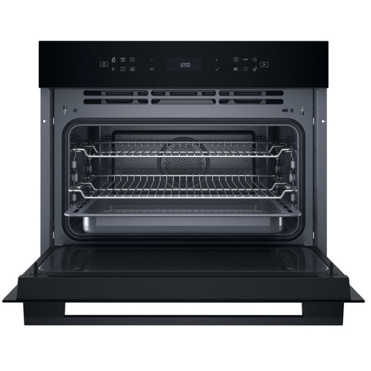 Whirlpool 60cm Built In Microwave Oven 6th Sense - Black - WCW7O7HTSB