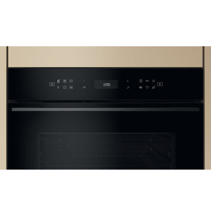 Whirlpool 60cm Built In Microwave Oven 6th Sense - Black - WCW7O7HTSB