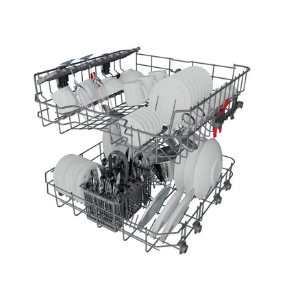 Whirlpool 13 Place Setting Dishwasher - Silver - WFE2B19XSA