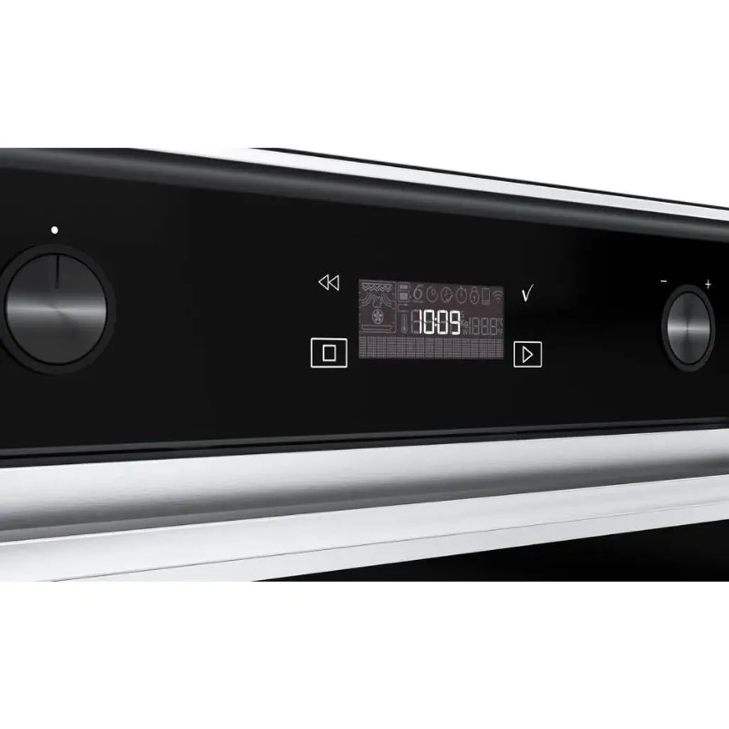 Whirlpool 60cm Electric Oven 6th Sense - Black - W7OM54H
