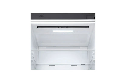 LG 374Lt Net Combi Fridge/Freezer - Platinum SIlver - GC-B459NLXM