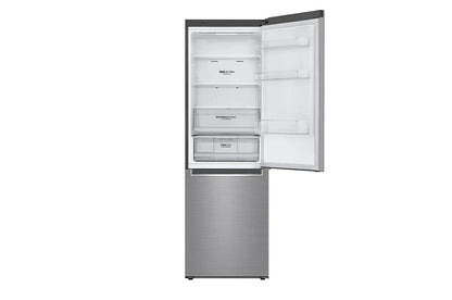 LG 374Lt Net Combi Fridge/Freezer - Platinum SIlver - GC-B459NLXM