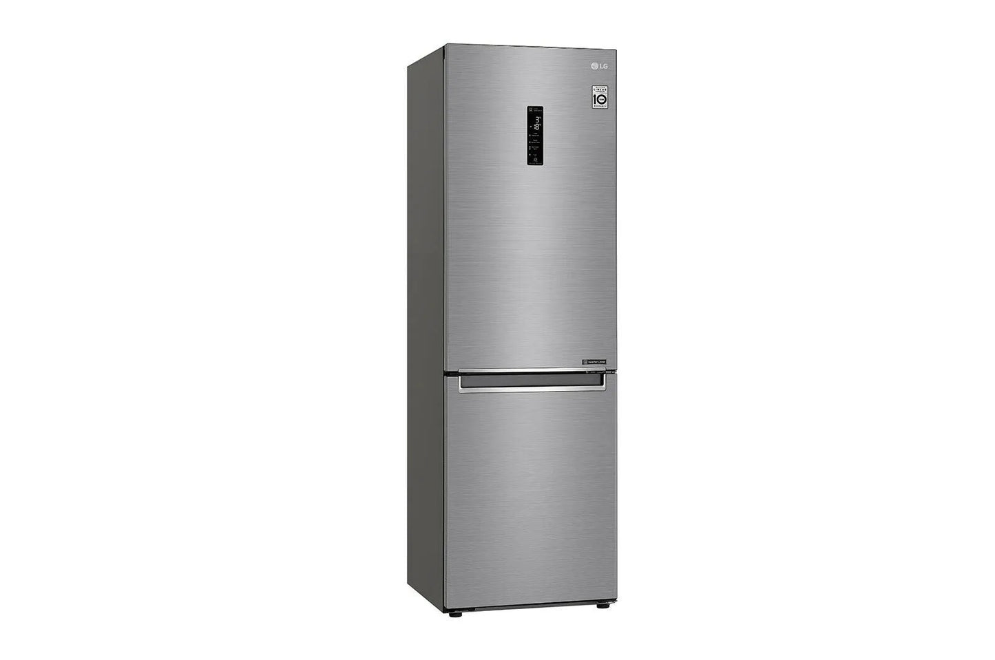 LG 374Lt Net Combi Fridge/Freezer - Platinum SIlver - GC-B459NLXM