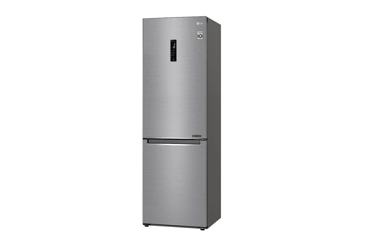 LG 374Lt Net Combi Fridge/Freezer - Platinum SIlver - GC-B459NLXM